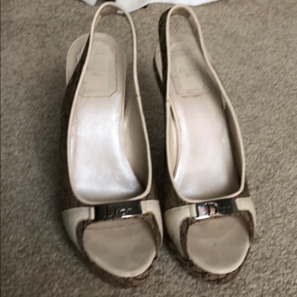 Dior Monogram Wedges - Picture 8 of 9